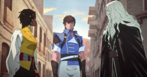 castlevania noturno: annette, richter e alucard